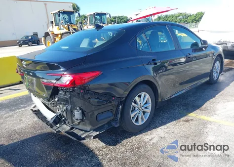 2025 Toyota Camry Xse/Xle/Le/Se from USA, damaged, VIN 4T1DAACK3SU584709